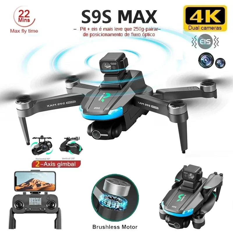 NEW S9S MAX MINI Drone 4K 2-Ax - Drone Battery Box ulasan dan harga