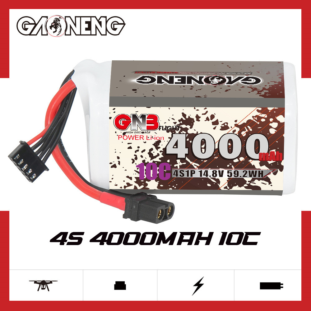 GNB 4000mAh 4S 14.8V 10C 20C W - Drone Battery 4S ulasan dan harga
