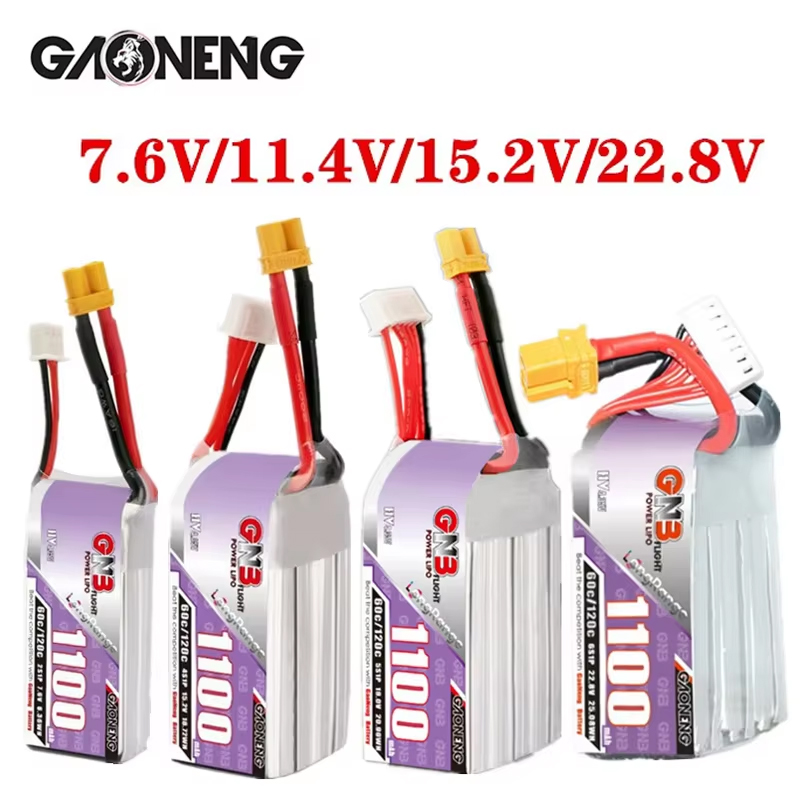 GNB 1100mAh 2S 3S 4S 6S 60C/12 - Drone Battery 3S ulasan dan harga