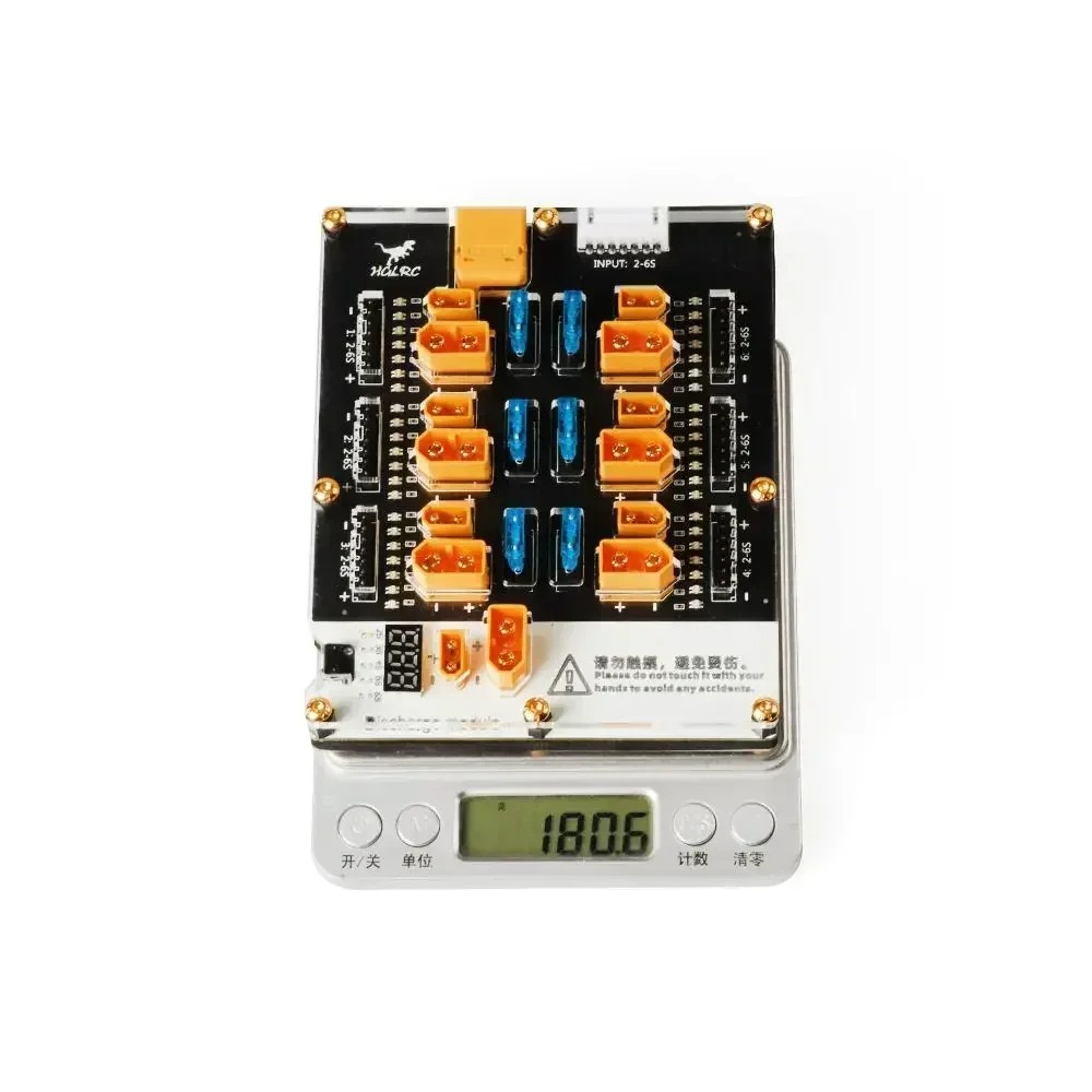 HGLRC Thor Pro 6 Port LiPo Bal - Drone Battery Parallel Board ulasan dan harga