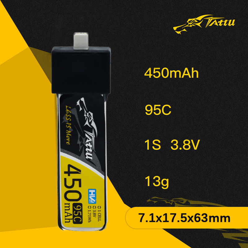 3Pcs NEW TATTU 450/500/550mAh  - Drone Battery 4S ulasan dan harga